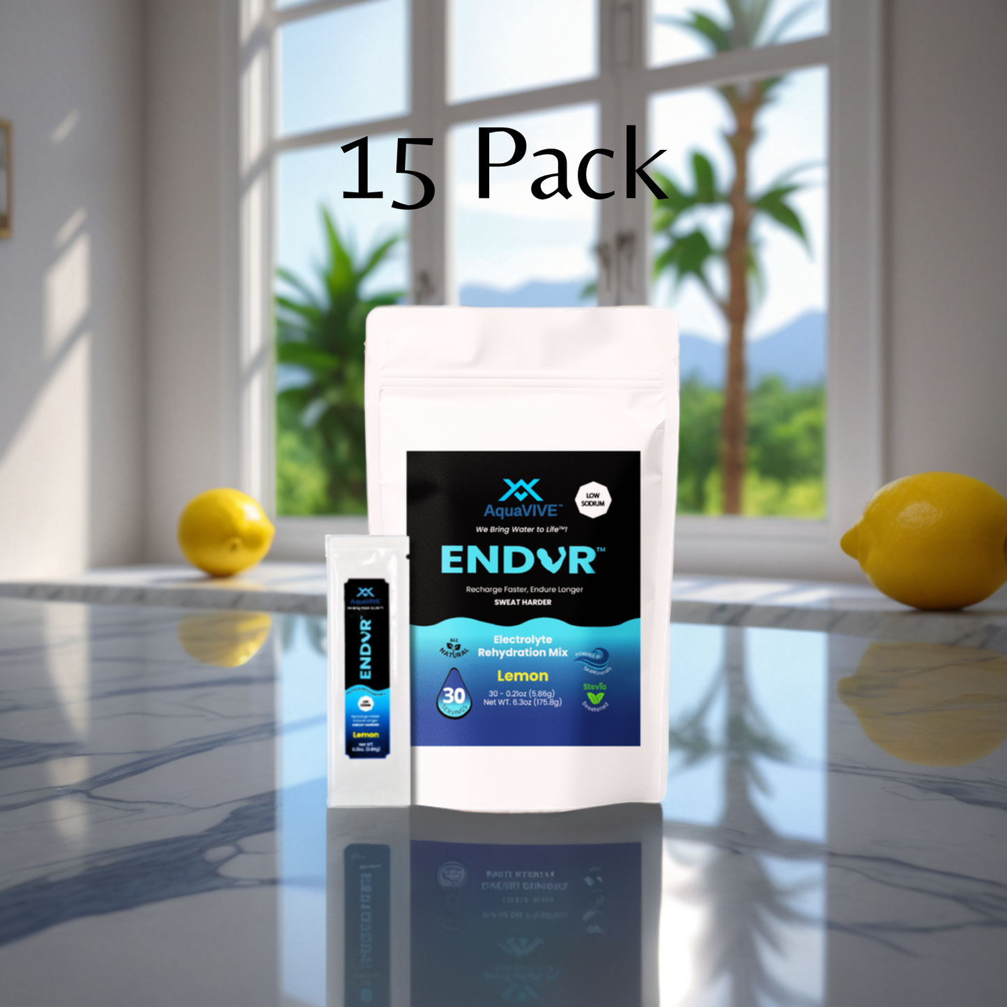 ENDUR Electrolyte Rehydration Mix, Lemon