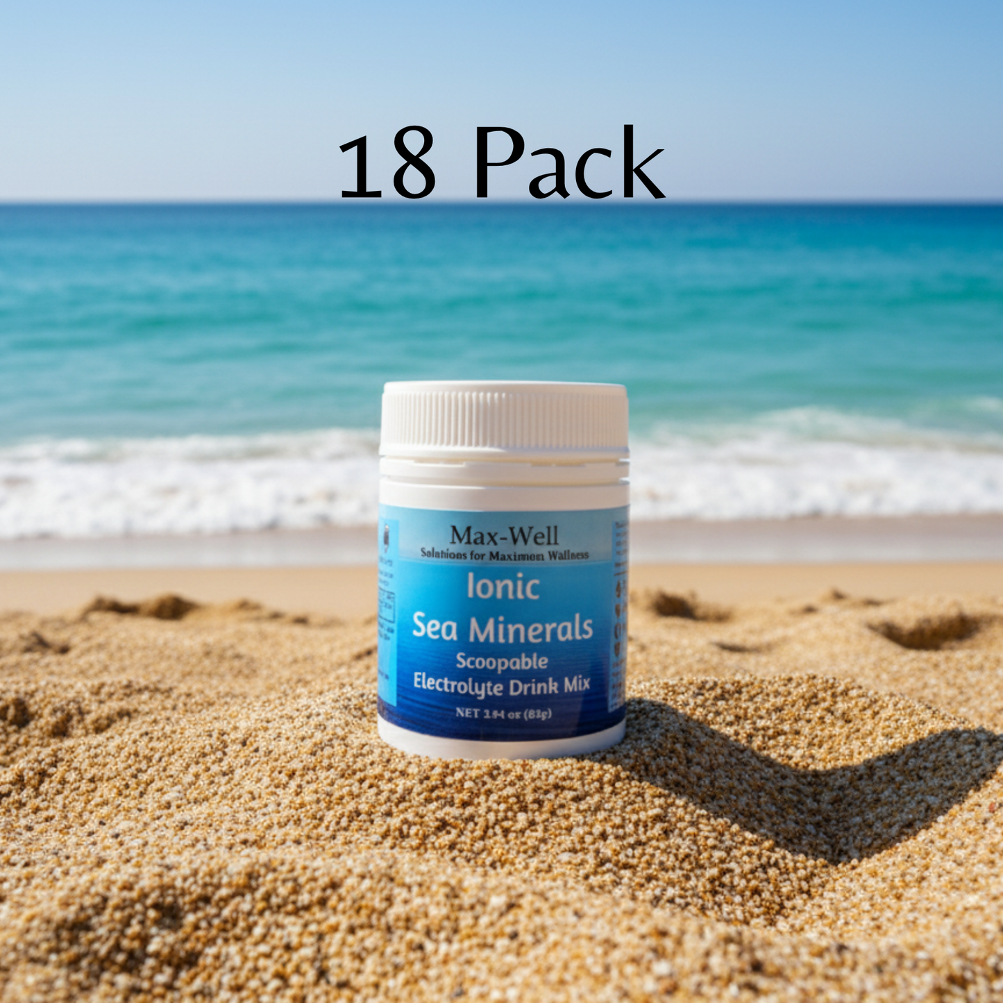 Ionic Sea Minerals Scoopable Electrolyte Drink Mix™, 60 Servings