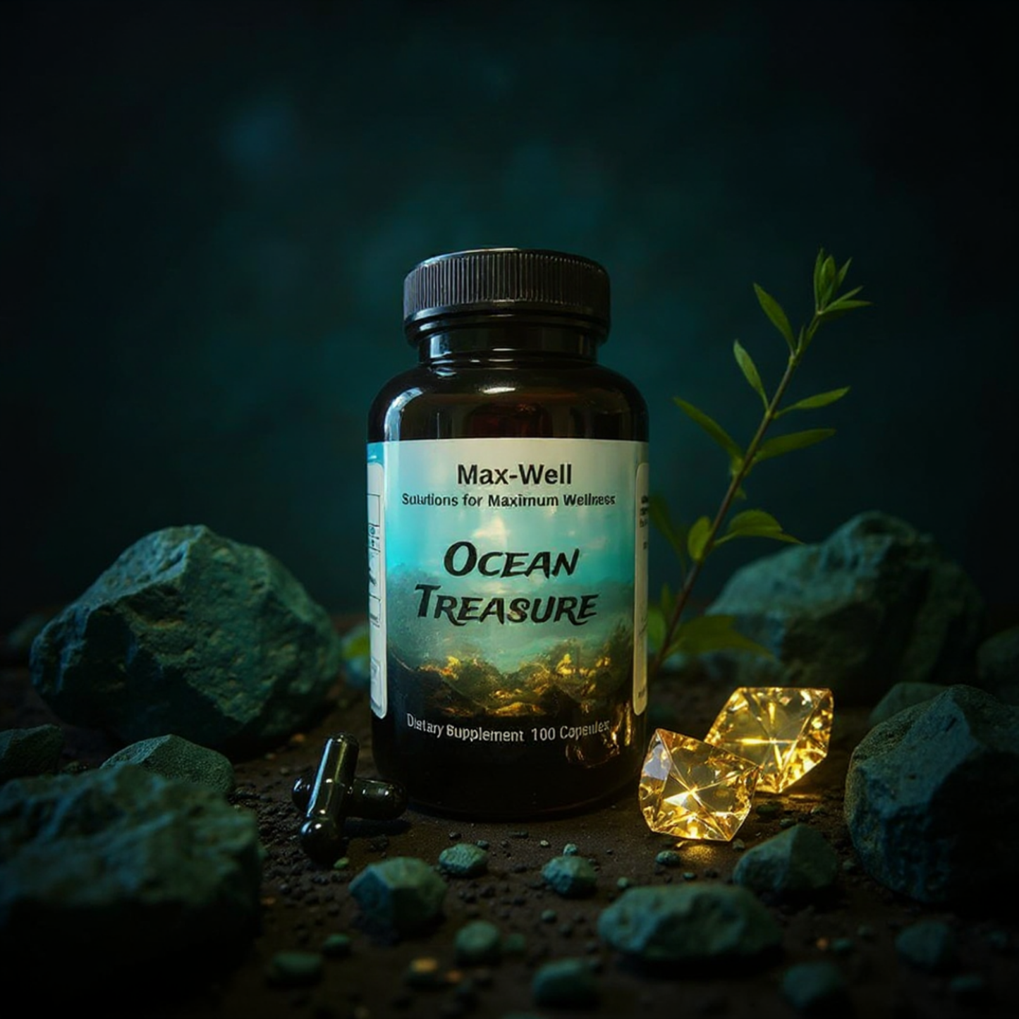 Ocean Treasure™, 180 capsules/bottle