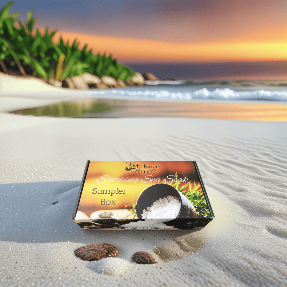 Soothing Sea Soak Sampler Box (6 varieties of 4oz. bags)