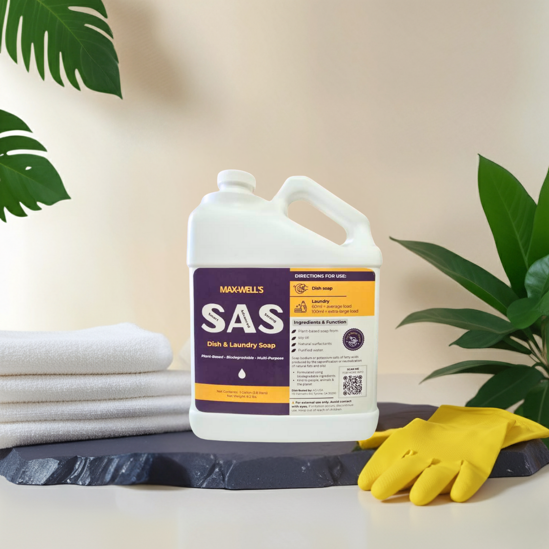 SAS Dish & Laundry Soap