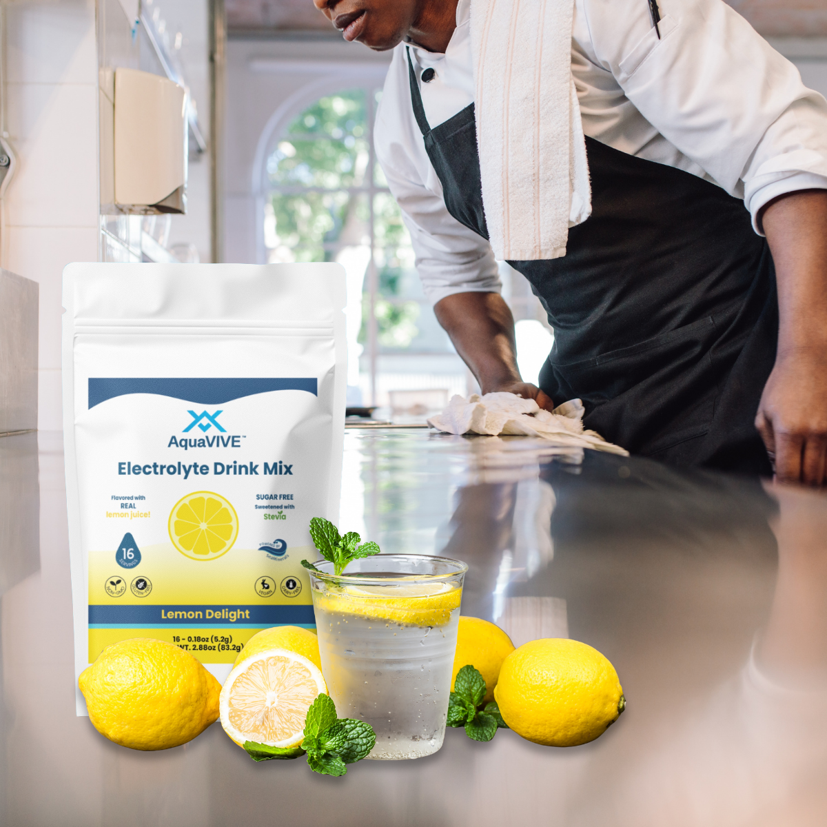 Electrolyte Drink Mix, Lemon Delight